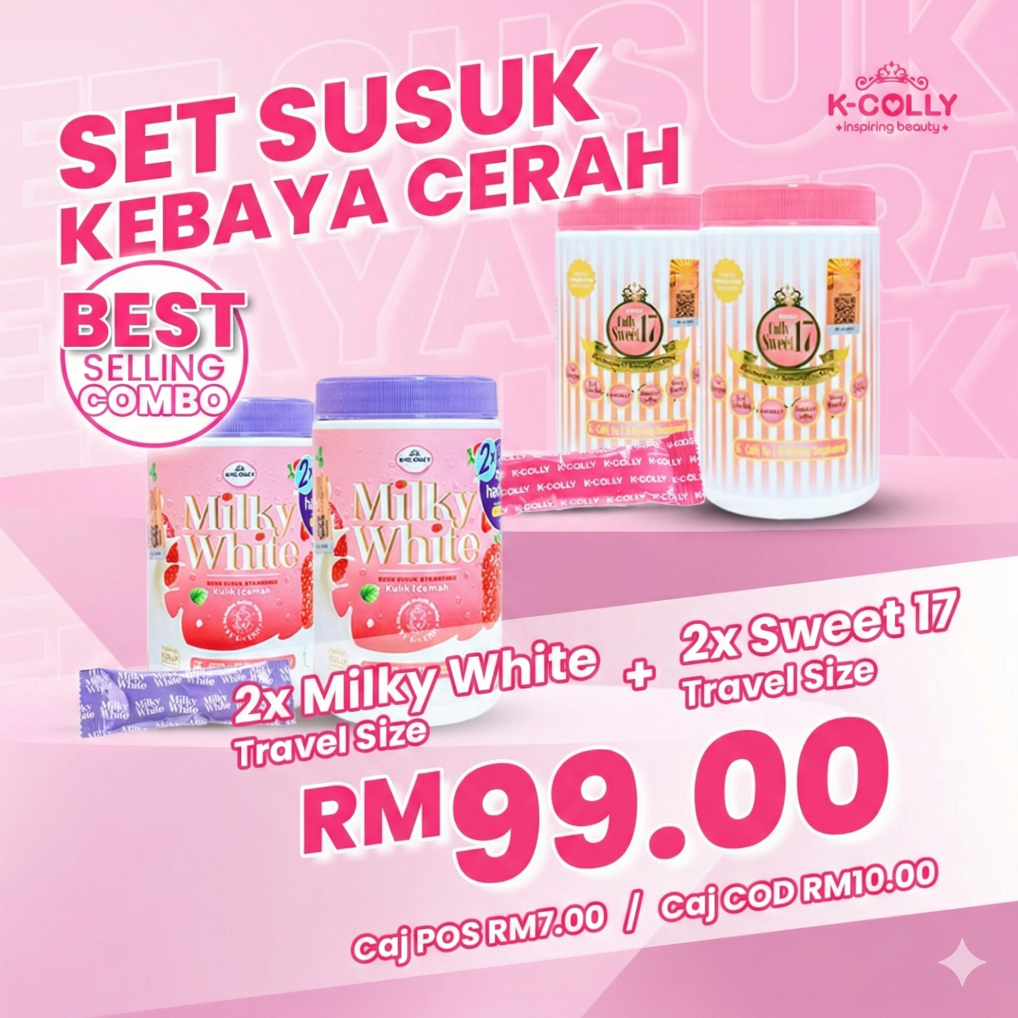 Set Susuk Kebaya Cerah